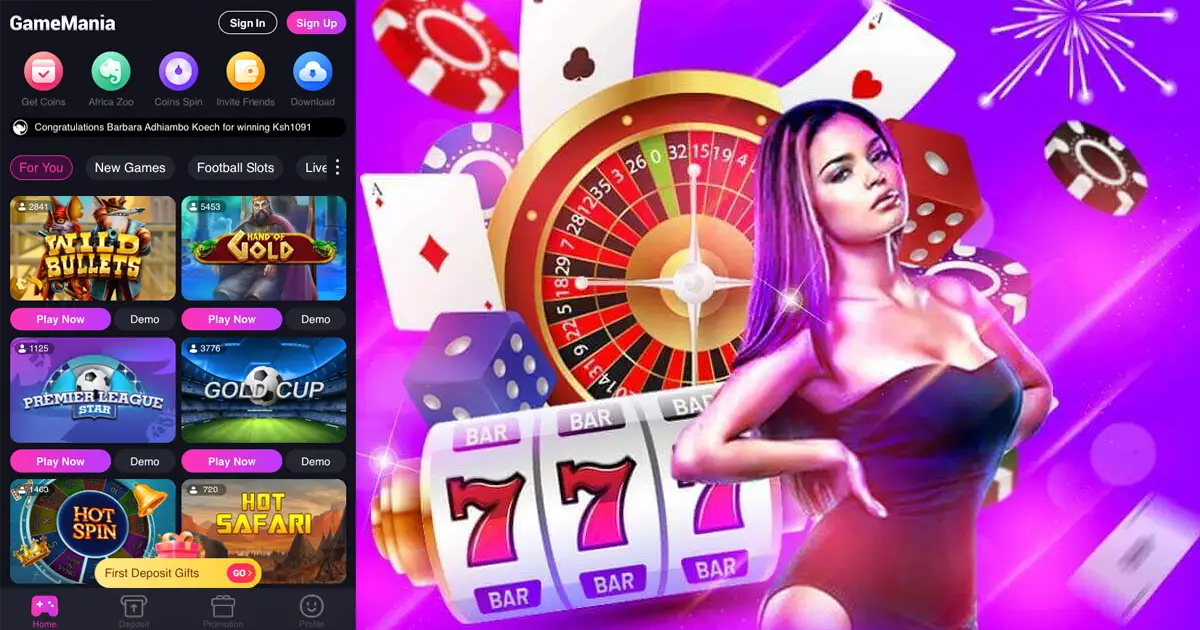 Gamemania Casino Review Kenya 2025 – Top Mobile Experience Despite Limited Casino Games Selection
